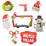 Yılbaşı Çerçeve Seti 8 Parça