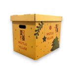 Yılbaşı Dosya Kutusu 42x30x34,5cm 1 Adet - Görsel 3