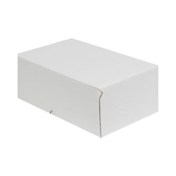 17x12,5x7,5 cm Beyaz E-Ticaret Kutusu Yapıştırma Kutu 4 Nokta  10 Adet