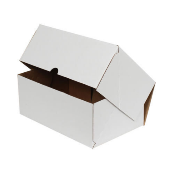 39x31x7,5 cm Beyaz E-Ticaret Kutusu Yapıştırma Kutu 4 Nokta 10 Adet