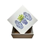 Seramik Baskılı Hediye Kutusu 25x25x12cm