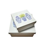 Seramik Baskılı Hediye Kutusu 25x25x12cm - Görsel 4